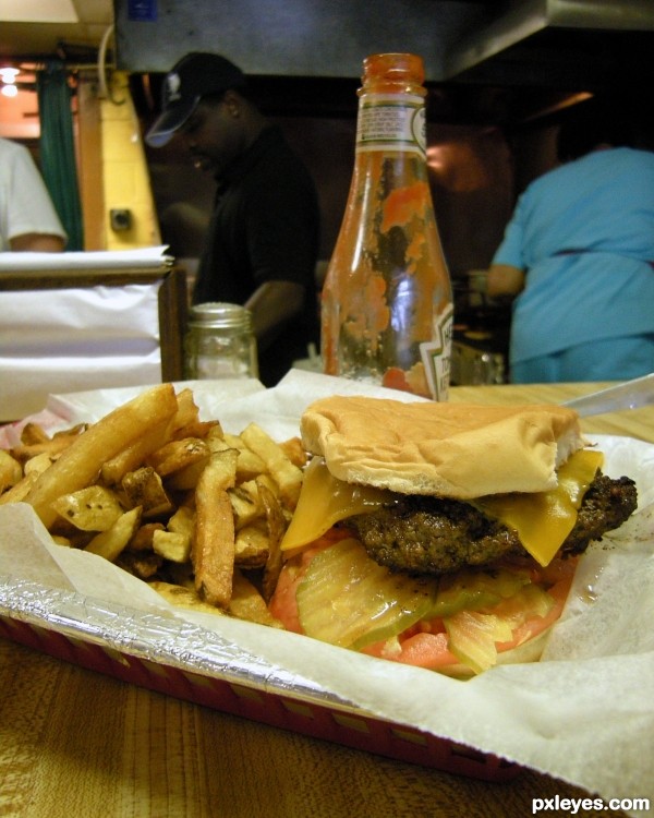 Box burgers